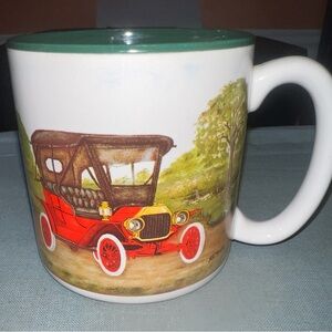 Vintage Car Coffee Mug Antique Vehicle Farmhouse Decor Tea Cup‎